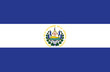 Vector of amazing  El Salvador flag.