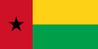 Vector of amazing Guinea Bissau flag.
