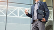 © snowing12 - outdoor portrait of middle aged senior business man