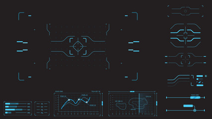 Wall Mural - Elements user interface