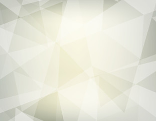 Poster - Faded background with transparent triangles. Vector graphic pattern