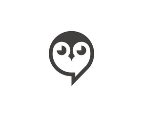 Wall Mural - owl logo