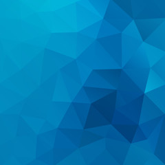 Wall Mural - Blue vector shiny triangle background design