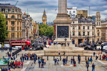 Sticker - London, Trafalgar Square