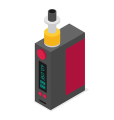 Isometric Icon of Vape device