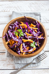 Sticker - Red Cabbage Coleslaw Salad