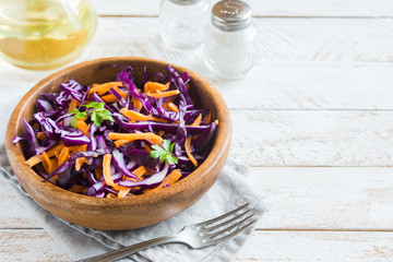 Poster - Red Cabbage Coleslaw Salad