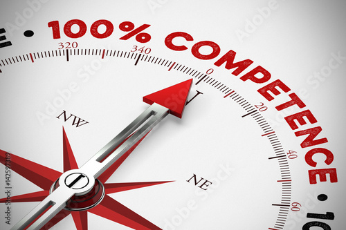 Fotografía 100% Competence / 100% Kompetenz auf Kompass