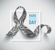 Symbol of rare disease day