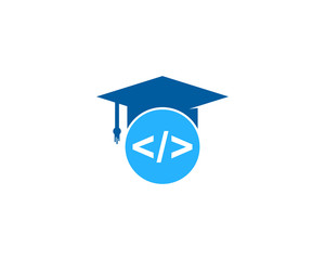 Programmer Education Icon Logo Design Element
