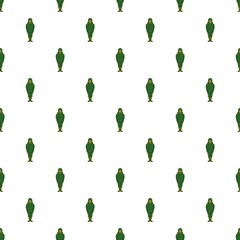 Wall Mural - Green military uniform pattern, cartoon style