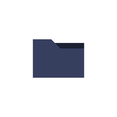 Poster - folder line icon, outline and solid vector logo,colorful linear 