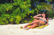 © andrisl - Woman at beach