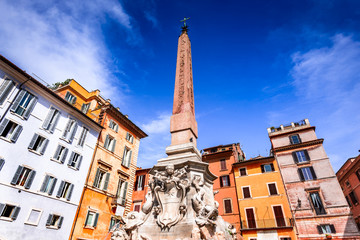 Wall Mural - Rome, Italy - Piazza della Rotonda