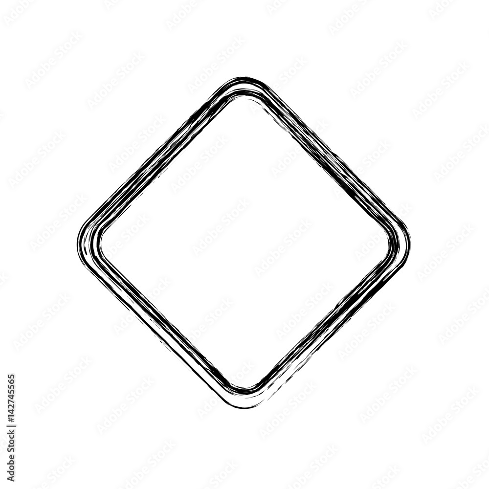 traffic sign danger warning blank vector icon illustration Stock Vector ...