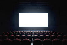 Blank Cinema Screen