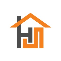 Wall Mural - h, l, and s logo vector.