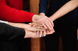 © nagaets - Business Team Stack Hands Support Concept
