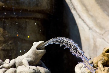 Water fountains - hot summer