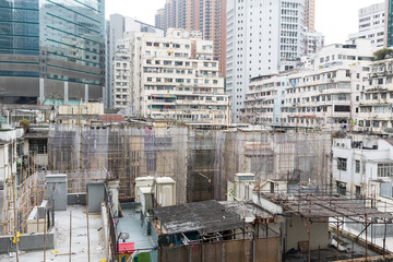 Wall Mural - Hong Kong old building