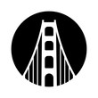 bridge logo vector.
