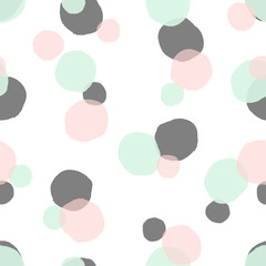 Wall Mural - Dots Seamless Pattern