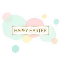 Sticker - Easter Greeting Card Design