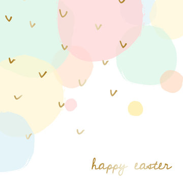 Wall Mural -  - easter greeting card design