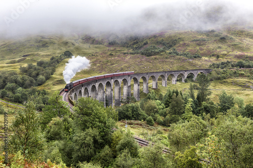 Nowoczesny obraz na płótnie glenfinnan viaduct