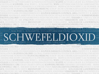 Wall Mural - Schwefeldioxid