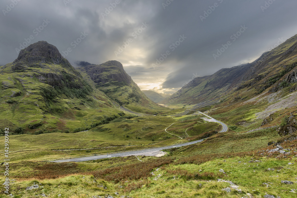 Scotland Highland - obrazy, fototapety, plakaty 