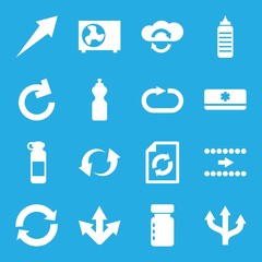 Sticker - Set of 16 refresh filled icons