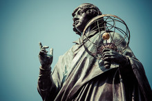 Monument Of Great Astronomer Nicolaus Copernicus, Torun, Poland