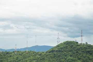 Communication Signal Tower