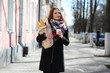© alexkich - Girl on a walk in sunny weather