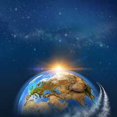Wall Mural - travel around the earth