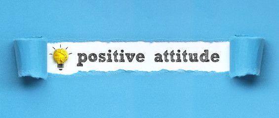 positive attitude / papier