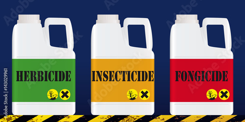Fotomural pesticide - environnement - agriculture - pollution - nocif - bio - insecticide