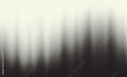 Fotografia Vector halftone gradient