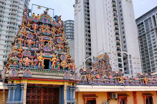 Fotomural Kuala Lumpur Malaysia - Sri Maha Mariamman Temple Dhevasthanam,