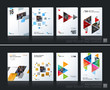 © Diamond Graphics - Abstract vector business template. Brochure layout, cover modern
