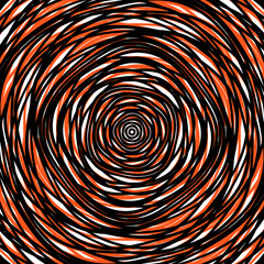 Aufkleber - Random concentric circles. Abstract background with irregular circular pattern
