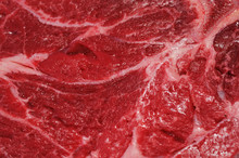 Close Up On Fresh Beef Steak Background