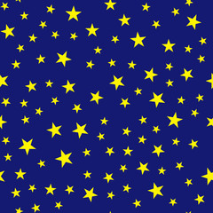 Aufkleber - Seamless pattern, texture with random, scattered shapes