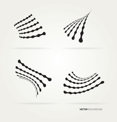 Wall Mural - Abstract technological network