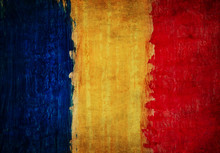 Romanian Flag Background
