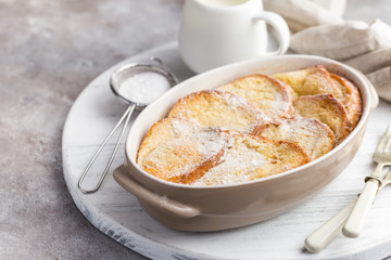 Sticker - bread and butter pudding