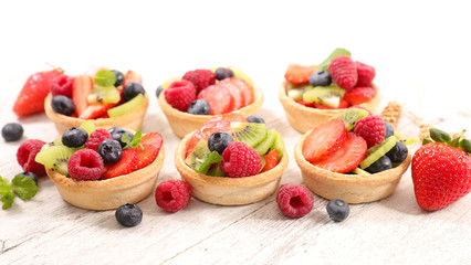 Canvas Print - fruit tart