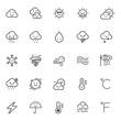 © Noon Creative Lab - cute waether icon set isolated