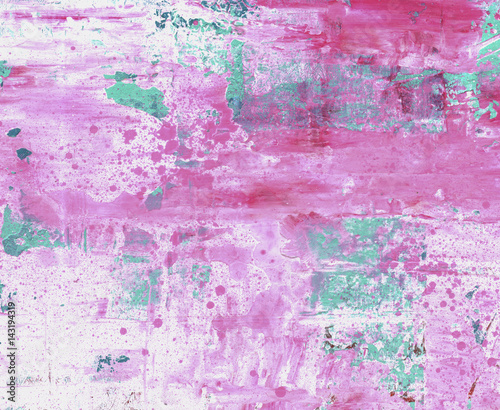 Acrylmalerei Hintergrund Pink Turkis Buy This Stock Illustration